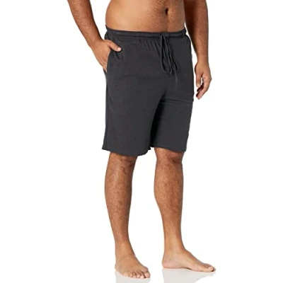 Bild av Amazon Essentials Herr 9 tum stickade pyjamasshorts (finns i stora och långa), kol, medium