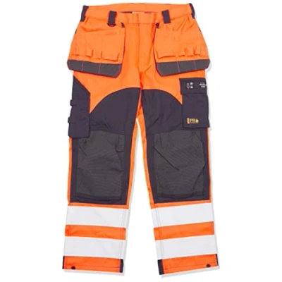 Bild av BYXA 1589 1513 MULTINORM INHER VARSELORANGE/MARINBLÅ D100 Beijerbygg Byggmaterial