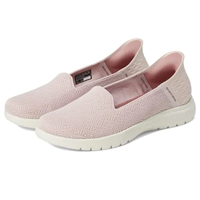 Bild av Skechers dam Fritidsskor 136542 Blsh, Rodnande textil, 38 EU