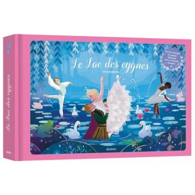 Bild av Le Lac des Cygnes de Tchaïkovski: Un livre théâtre en papier découpé avec 6 extraits sonores