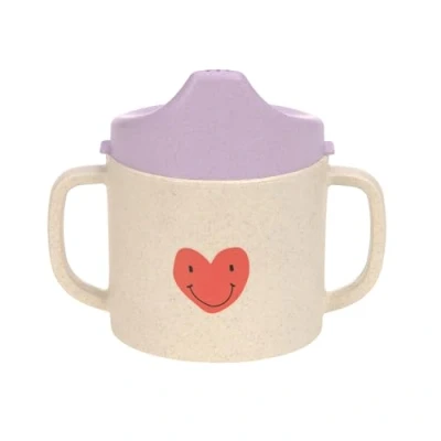 Bild av Ledig drickkopp för barn med handtag och avtagbart lock 150 ml/Sippy Cup Happy Rascals Heart