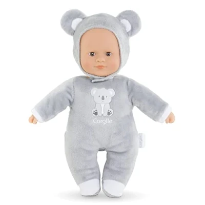 Bild av Corolle 9000100610 docka Sweetheart, koala, mjuk kroppsdocka med huva, namnetikett, vaniljdoft, 30 cm, från 9 månader