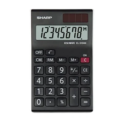 Bild av Sharp EL 310AN calculator