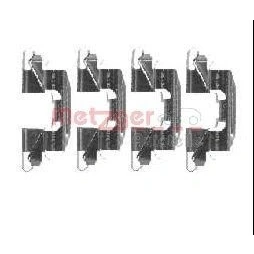 Bild av METZGER 109 1720 Kit d&#039;accessoires, plaquette de frein à disque NISSAN: NP300 Navara Pick up, Pathfinder 3, MAZDA: CX 7, 9