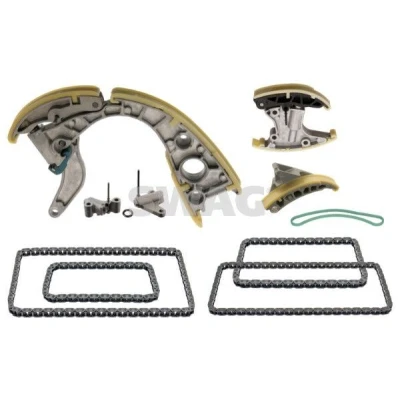 Bild av SWAG 30 94 5003 Jeu de distribution à chaînes Simplex, Chaîne fermée AUDI: A4 B8 Avant, Berline