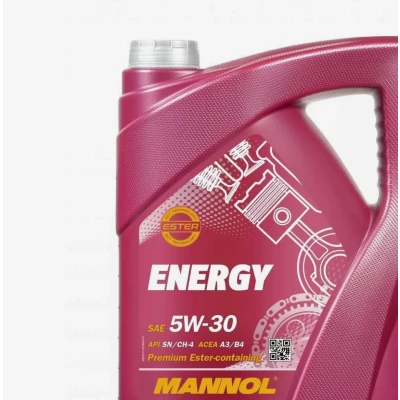 Bild av Mannol Energy 5W 30 5I Huile moteur MN7511 5 RENAULT: SCENIC 3, MASTER 2 Kasten, Captur, VOLKSWAGEN: up! 3/5 portes, Passat B6 Variant oscaro, mister