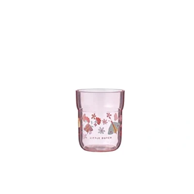 Bild av Mepal Barnglas 250 ml blommor och fjärilar barnkopp stöttåligt diskmaskinssäker