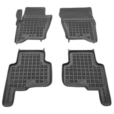 Bild av REZAW PLAST 202902 Ensemble de tapis sol Caoutchouc avant et arrière noir