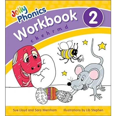 Bild av Jolly Phonics Workbook 2: in Precursive Letters (British English edition)