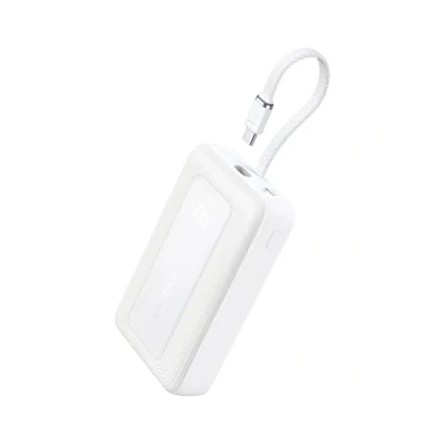 Bild av Anker Powerbank 20 000 mAh 30W med USB C kabel, höghastighetsladdare, 1 C, A, för iPhone 15 serie, MacBook, Galaxy mera (svart, 20000mah)
