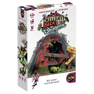 Bild av IELLO IEL51305 51305 Welcome Back to The Dungeon Game, Multicolor