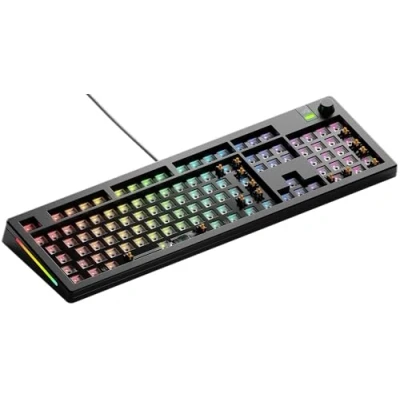 Bild av Glorious GMMK 3 100% Barebone ISO Gaming Tangentbord Svart