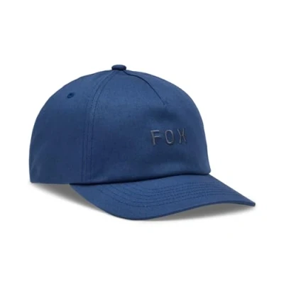 Bild av Fox Blå unconstructed Keps Wordmark Indigo Dad Cap @ Hatstore