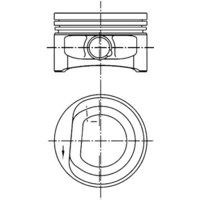 Bild av Kolv KOLBENSCHMIDT 99452620
