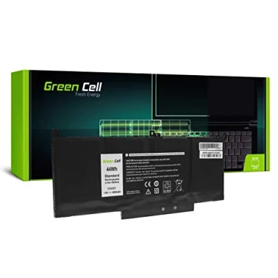 Bild av Green Cell laptopbatteri F3YGT DM3WC 02X39G 0DM3WC 0DWX9J 0MYJ96 0V4940 2X39G batteri för Dell 7480 7280 7490 7290 7390 7380 (5800 mAh 7,6 V), DE148_ES_N2_1, svart, SP Li Polymerceller 5 800