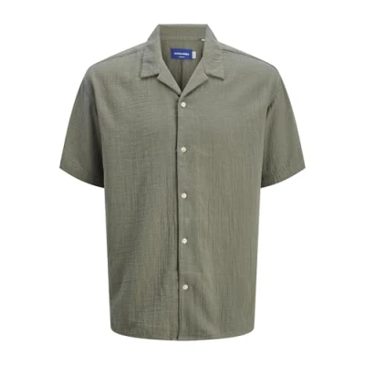 Bild av Jack &amp; Jones Relaxed FIT Skjorta, Storlek: Medium, Mulled basil