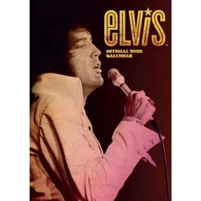 Bild av Official Elvis A3 Calendar 2025: Original Danilo Kalender [Mehrsprachig] [Kalender]