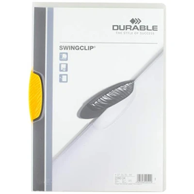 Bild av Durable 226004 Klämmapp Swingclip®, gul, 25 stycken