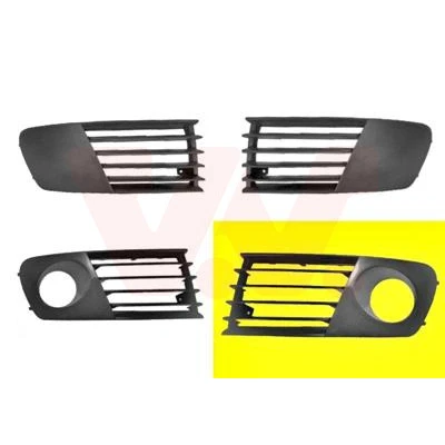 Bild av VAN WEZEL 4917593 Grille de Pare Choc avec trou(s) pour lampes brouillard avant gauche SEAT: Ibiza 3, Córdoba II Berline
