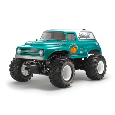 Bild av Tamiya 58725 1:10 RC Squash Van 4WD GF 02 fjärrstyrd bil, fordon, modelltillverkning, montering, hobby, byggsats, omålad