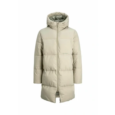 Bild av Jack &amp; Jones Jorvesterbro LONG Puffer Vinterkappa /rock, Storlek: Small, Silver sage