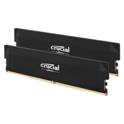 Bild av Crucial Pro RAM DDR5 32GB Kit (2x16GB) 6000MHz CL36, Överklockning Gaming Minne, Intel XMP 3.0, Skrivbordsminne (PC), Svart CP2K48G56C46U5