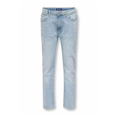 Bild av Only &amp; sons junior Osjyoke Tapered Jax Lb 2843 Azg DNM Noos, Ljusblå denim, 134