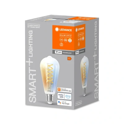 Bild av LEDVANCE SMART+ WiFi E27 8W Edison klar 827 865