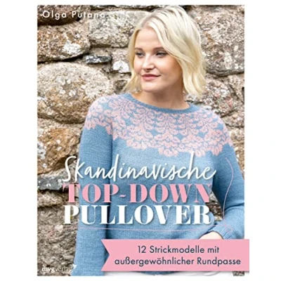 Bild av Skandinavische Top down Pullover: 12 Strickmodelle mit außergewöhnlicher Rundpasse