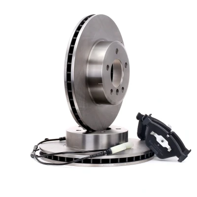 Bild av MAPCO 47781HPS Disques et plaquettes de freins Essieu avant ventilé avec tôle anti bruit contact signal d&#039;usure inclus BMW: 5 Touring, Berline