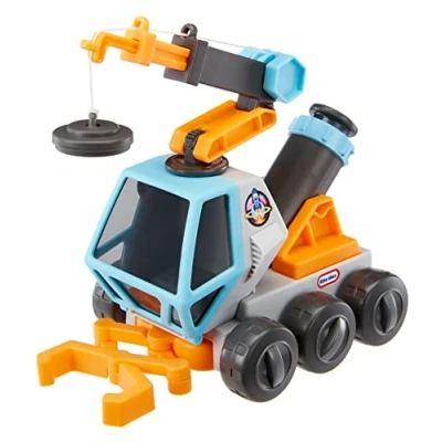Bild av Little Tikes Big Adventures Space Rover STEM leksak består av ett fordon med mikroskop, magnetkran, utdragbar gripare och rörlig magnetbehållare perfekt för barn i åldern 3 år uppåt