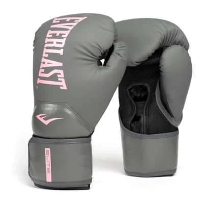 Bild av Everlast Elite 2 Boxningshandskar Grå/Rosa
