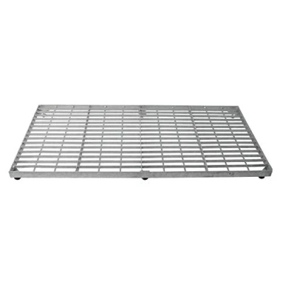 Bild av Home&gt;it® Fotskrapa fyrkantig 40x80 cm galvaniserad