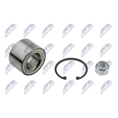 Bild av NTY KLP PL 016 Kit de roulements roue Essieu avant gauche, droit 61,8 SUZUKI: SWIFT 3, IGNIS 2, Alto VII, NISSAN: Pixo, OPEL: Agila A
