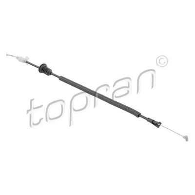 Bild av TOPRAN 118 381 Tirette à câble, verouillage porte avant gauche, droite, intérieur