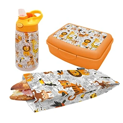 Bild av SET Bot. Tritan + Box Sandwich Bag Leones