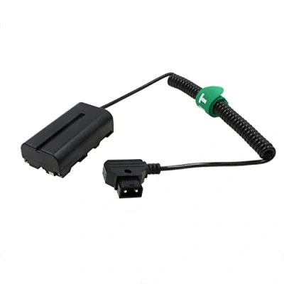 Bild av HangTon kameramonitor D tap NP F970 F550 dummybatteri DC koppling strömadapter för Atomos Shogun Inferno Ninja