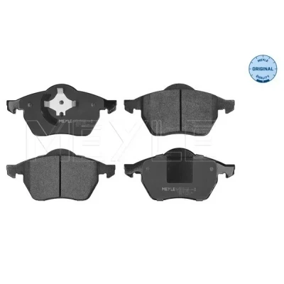 Bild av MEYLE 025 219 1119 Jeu de plaquettes frein ORIGINAL Quality Essieu avant préparé pour indicateur d&#039;usure avec tôle anti bruit AUDI: A3 3/5 portes