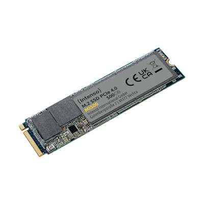 Bild av Intenso 3836450 Intern NVMe/PCIe M.2 SSD 500 GB Box PCIe NVMe 4.0 x4