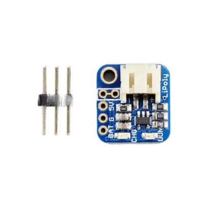 Bild av Adafruit Pro Trinket ADA2124 LiIon/LiPoly ryggsäck tillägg, flerfärgad, flerfärgad