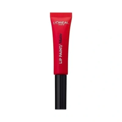 Bild av L&#039;Oréal Paris L&#039;Oreal Matt läppstift Infaillible Lip Paint Matte 204 Red Actually läppmakeup