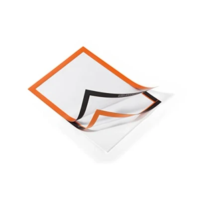 Bild av Durable 487209 inforam Duraframe® A4, självhäftande magnetram, 2 pack, orange