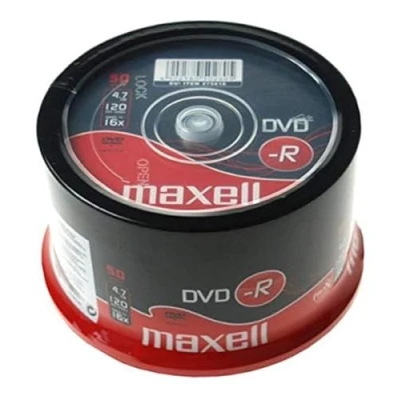 Bild av Maxell DVD R 4,7 GB 16 x 120 Min Video Matt Silver (50 Diskpaket Spindel)