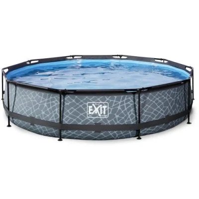 Bild av EXIT Stone Pool Filterpump 360x76 cm