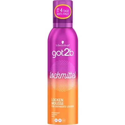 Bild av Schwarzkopf got2b skumfast lockmedel lockmousse, 250 ml