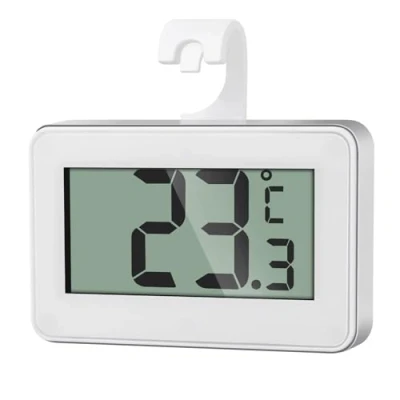 Bild av AiQInu Digital termometer, kylskåpstermometer, magnetisk akvarieter, med krok, minikyltermometer, frystermometrar för hem, restauranger, barer
