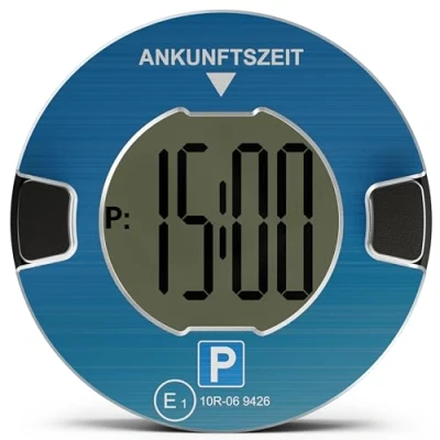 Bild av OOONO P DISC NO1 Elektronisk parkeringsskiva med registrering för bil automatisk digital elektrisk godkännande från KBA till StVO parkeringsklocka godkänd