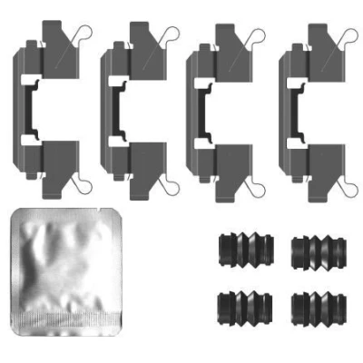 Bild av TEXTAR 82556400 Kit d&#039;accessoires, plaquette de frein à disque NISSAN: NP300 Navara Pick up, RENAULT: Alaskan up