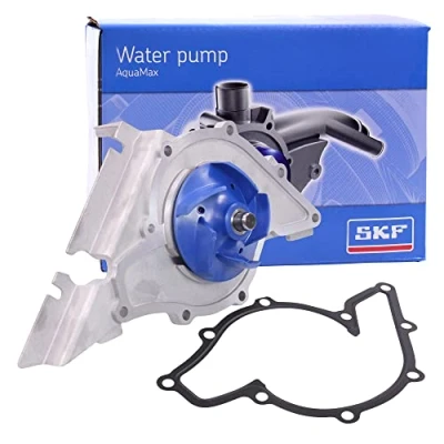 Bild av SKF VKPC 81802 Pompe à eau avec joints Matière plastique pour système dentrainement courroie trapézoïdale nervures AUDI: A4 B5 Berline, B6 Avant