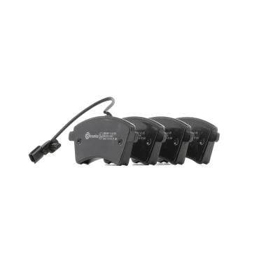 Bild av BREMBO P 68 058 Jeu de plaquettes frein contact signal d&#039;usure inclus avec vis d&#039;étrier sans accessoires RENAULT: Kangoo II Express